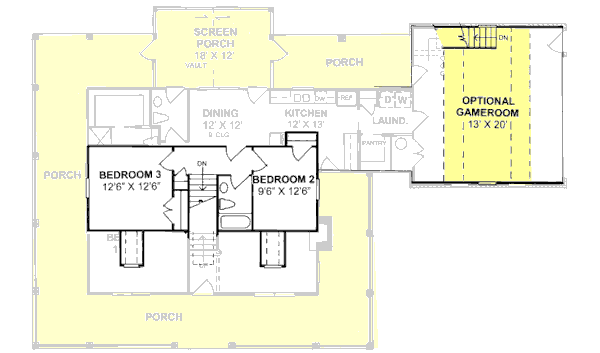 Upper/Second Floor Plan: 11-245