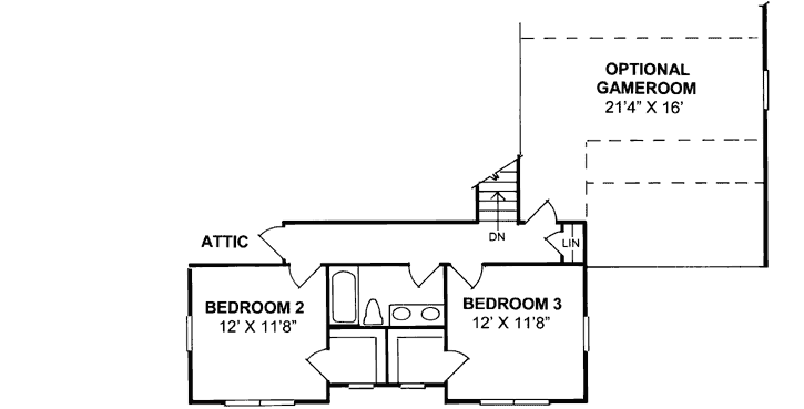 Upper/Second Floor Plan:11-251