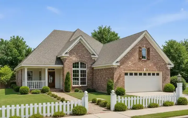Traditional house plans 11-258 - front exterior, 1,692 sq ft, 3 bed, 2 bath house plans | Monster House Plans