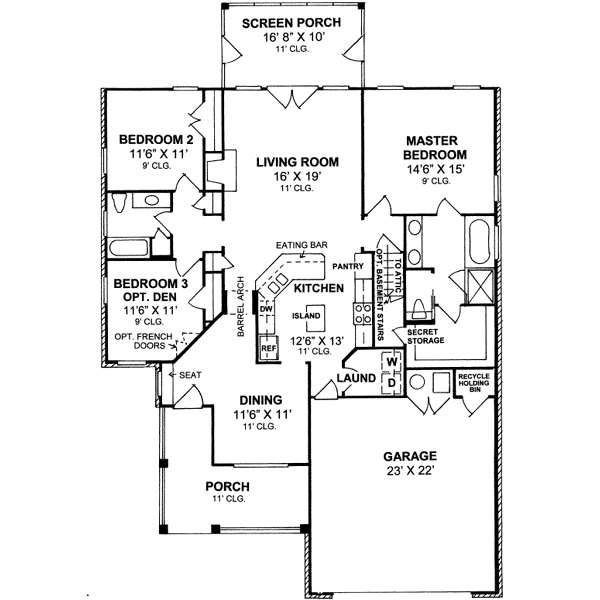 Main Floor Plan: 11-259