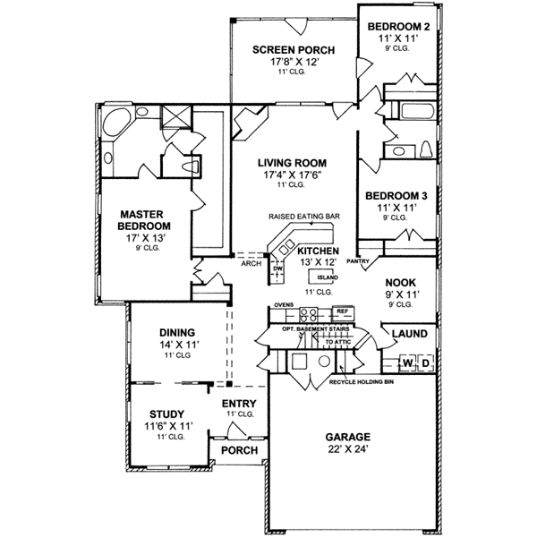 Main Floor Plan: 11-261