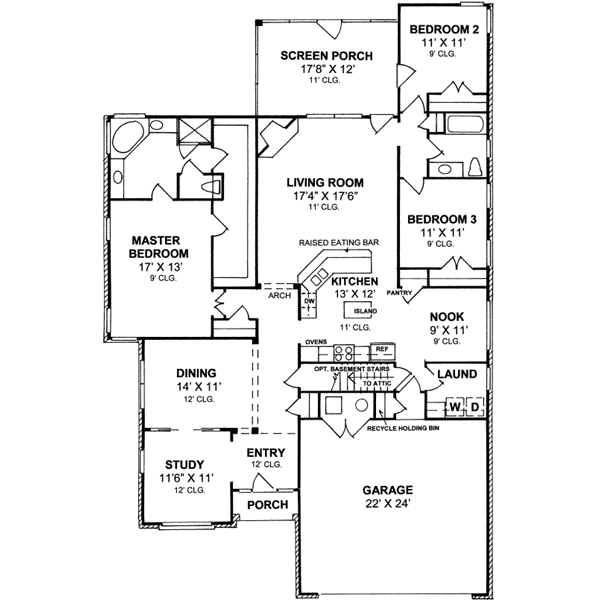 Main Floor Plan: 11-262