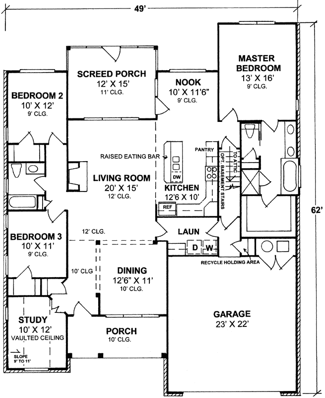 Main Floor Plan: 11-263