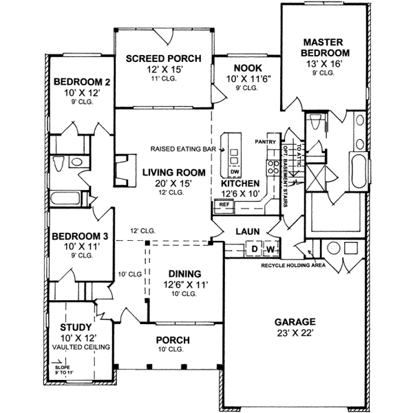 Main Floor Plan: 11-264