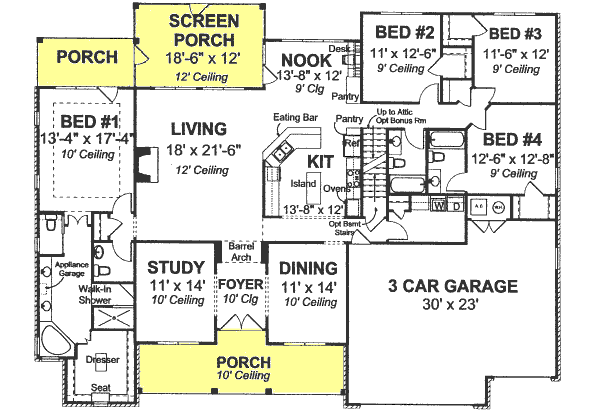 Main Floor Plan: 11-276