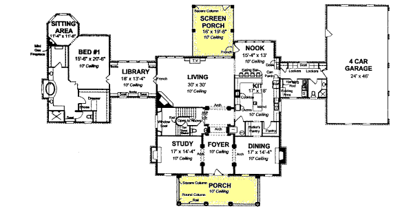 Main Floor Plan: 11-283