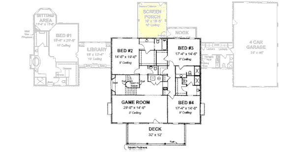 Upper/Second Floor Plan: 11-283