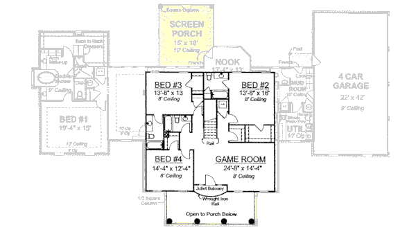 Upper/Second Floor Plan:11-284