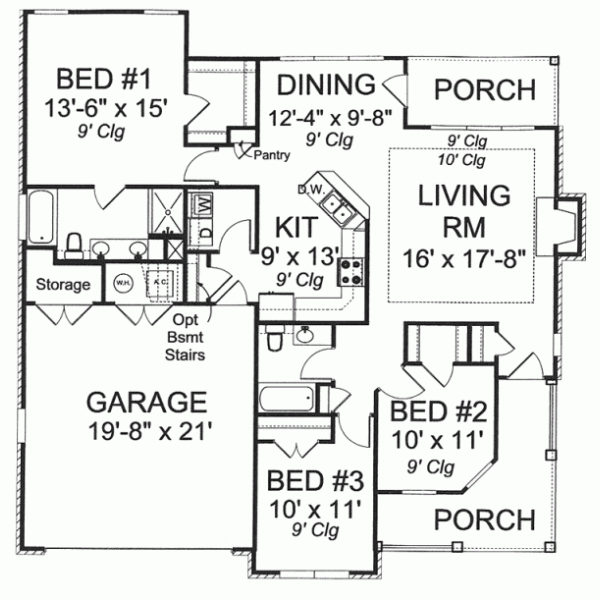 Main Floor Plan: 11-289