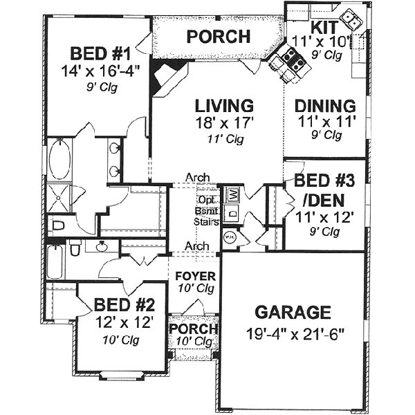 Main Floor Plan: 11-290