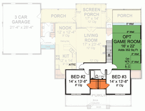 Upper/Second Floor Plan: 11-294