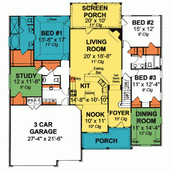 Main Floor Plan: 11-297