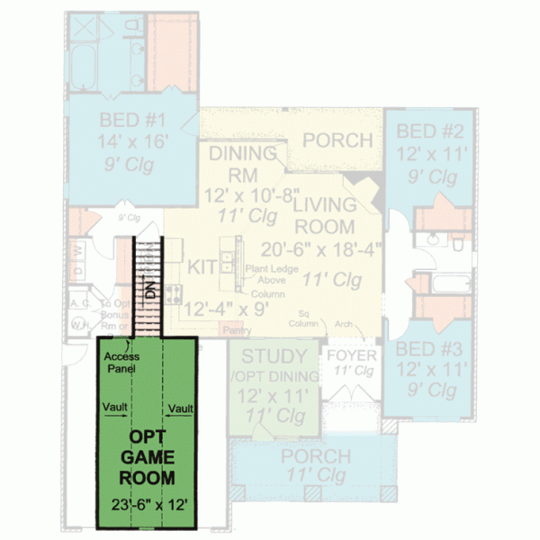 Bonus Floor Plan: 11-298