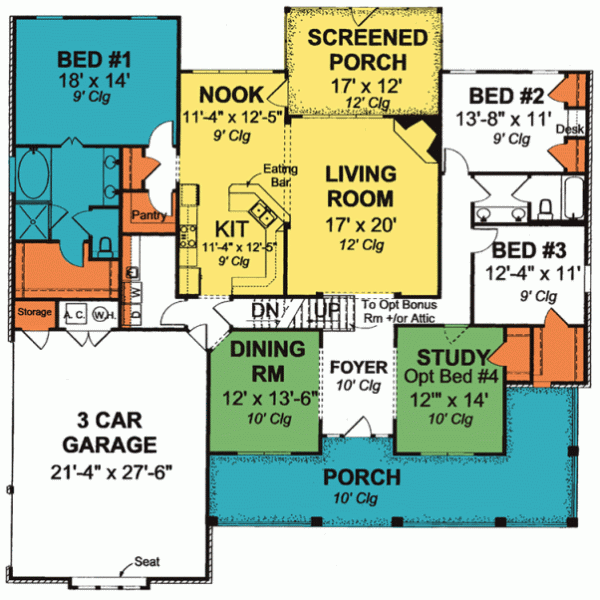 Main Floor Plan: 11-299