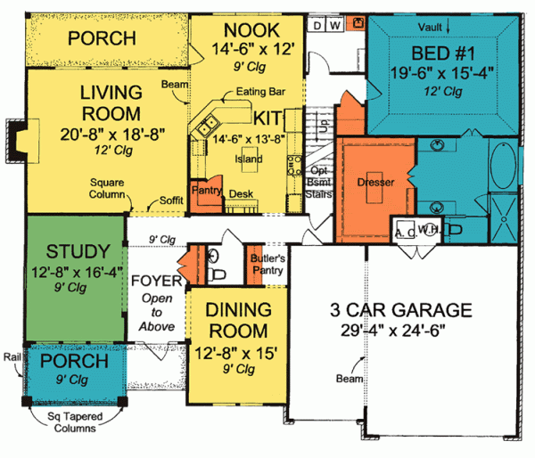 Main Floor Plan: 11-301