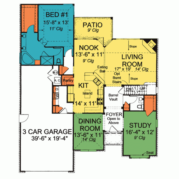 Main Floor Plan: 11-303