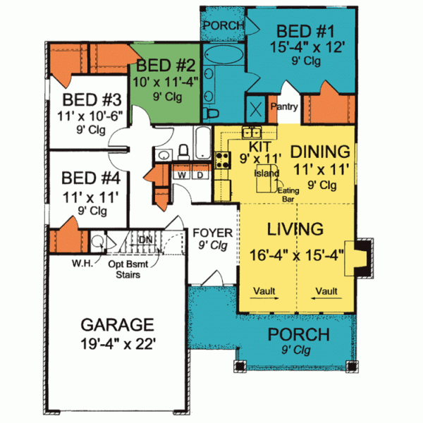 Main Floor Plan: 11-306