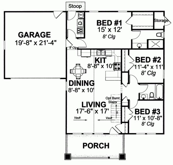 Main Floor Plan: 11-309