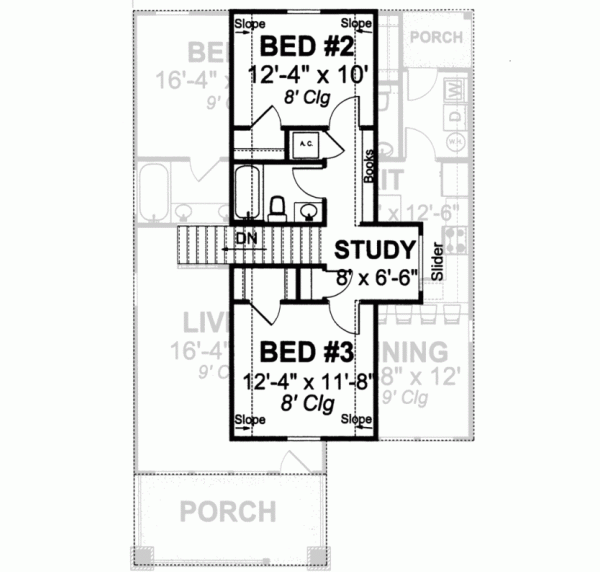 Upper/Second Floor Plan: 11-310