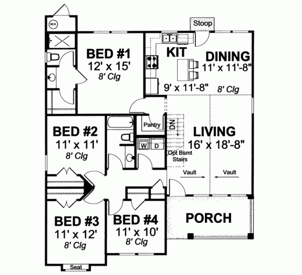 Main Floor Plan: 11-312