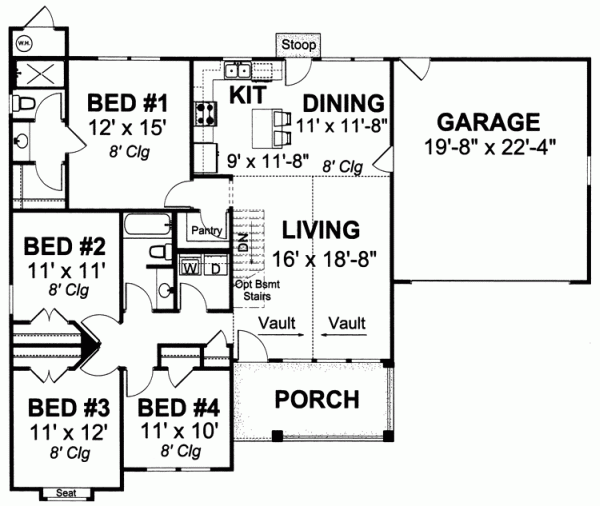 Main Floor Plan: 11-313