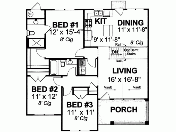 Main Floor Plan: 11-314