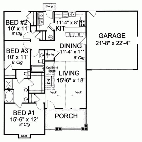 Main Floor Plan: 11-317