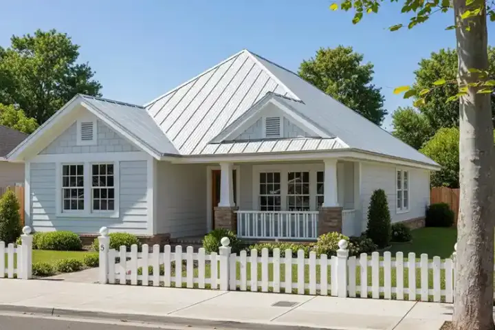 Traditional house plans 11-318 - front exterior, 1,271 sq ft, 3 bed, 2 bath house plans | Monster House Plans