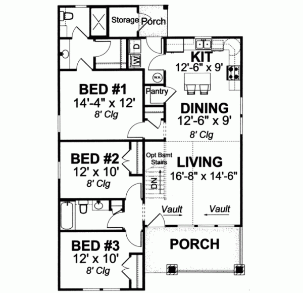 Main Floor Plan: 11-318