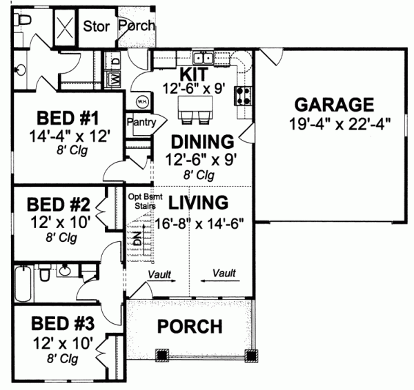 Main Floor Plan: 11-319