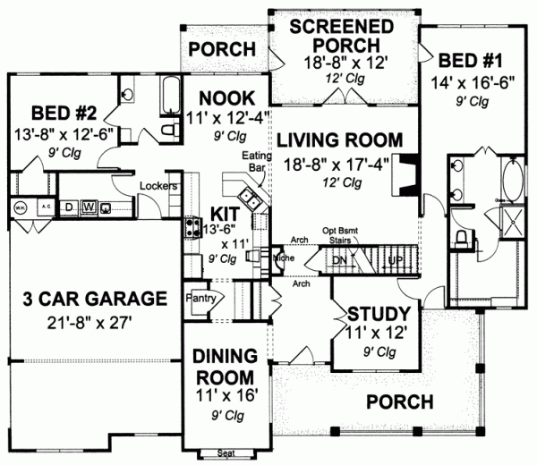 Main Floor Plan: 11-321