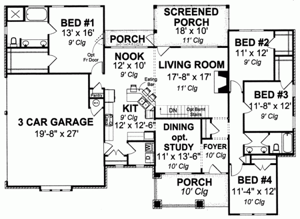 Main Floor Plan: 11-323