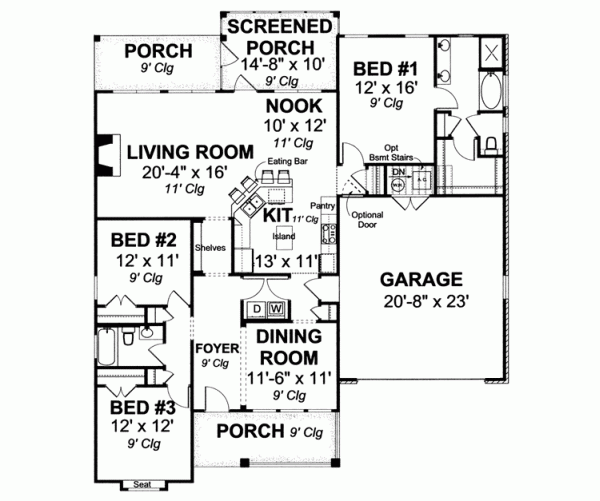 Main Floor Plan: 11-324