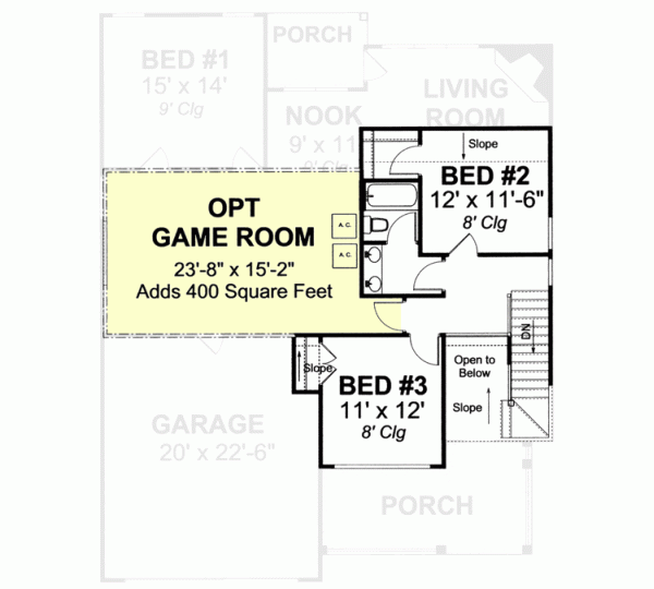 Upper/Second Floor Plan:11-327