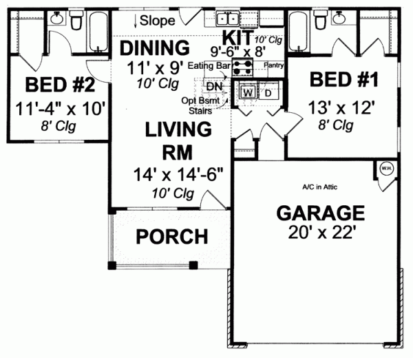 Main Floor Plan: 11-328