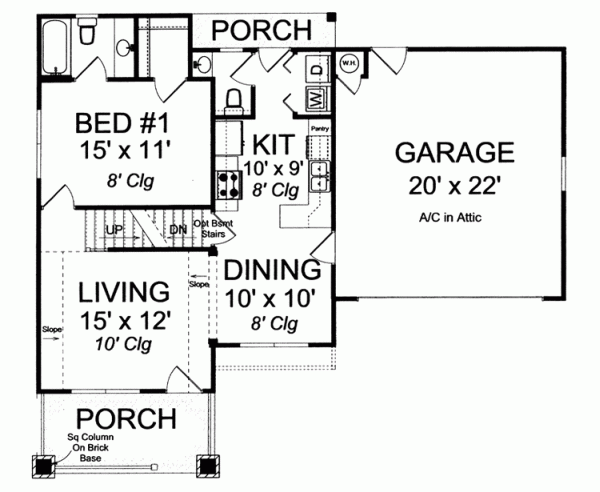 Main Floor Plan: 11-329