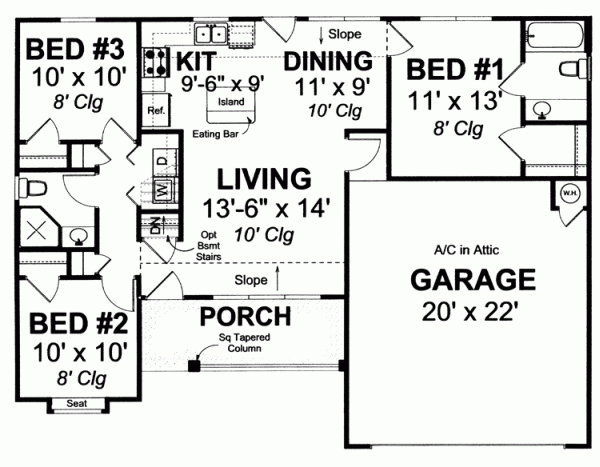 Main Floor Plan: 11-330