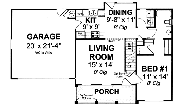 Main Floor Plan: 11-331
