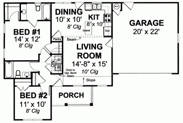 Main Floor Plan: 11-332