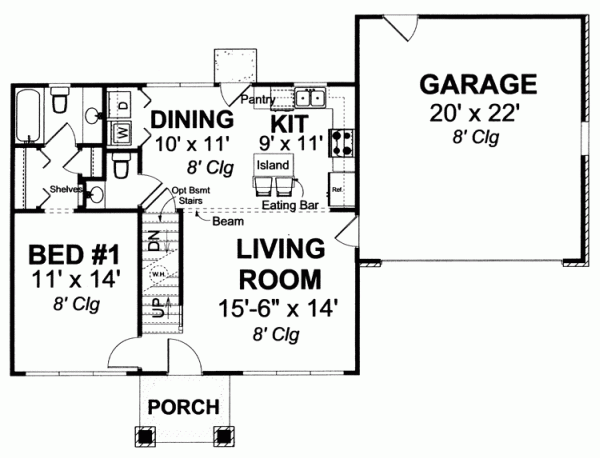 Main Floor Plan: 11-333