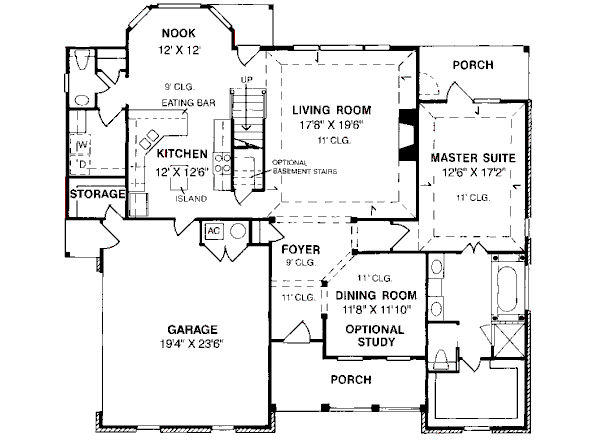 Main Floor Plan: 11-334