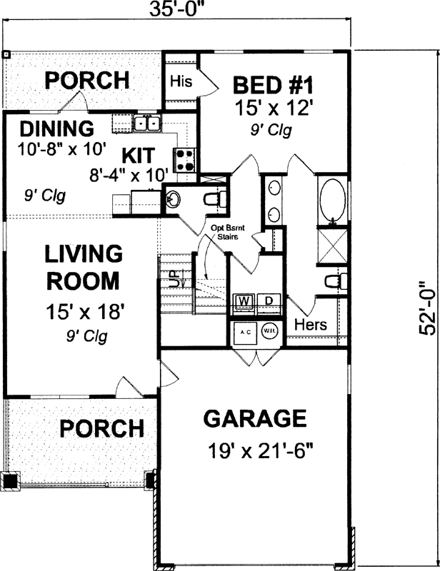 Main Floor Plan: 11-342