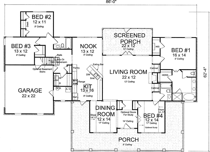 Main Floor Plan: 11-346
