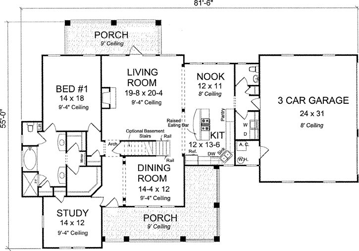 Main Floor Plan: 11-356