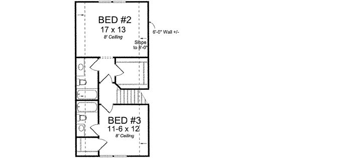 Upper/Second Floor Plan: 11-356