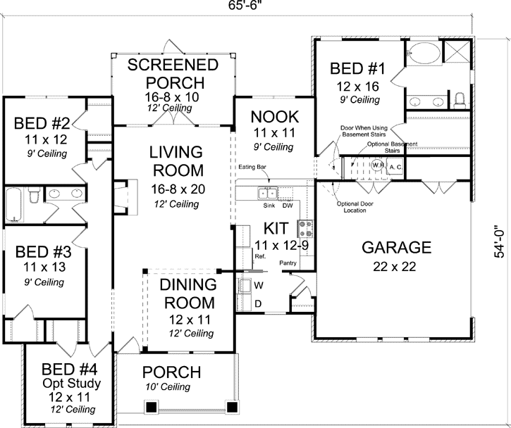 Main Floor Plan: 11-362