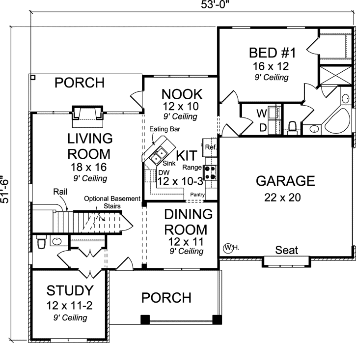 Main Floor Plan: 11-365