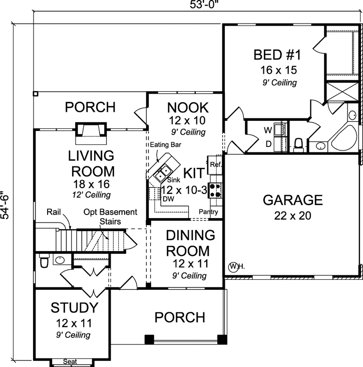 Main Floor Plan: 11-368