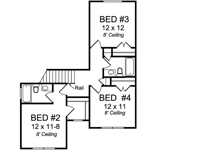 Upper/Second Floor Plan: 11-368