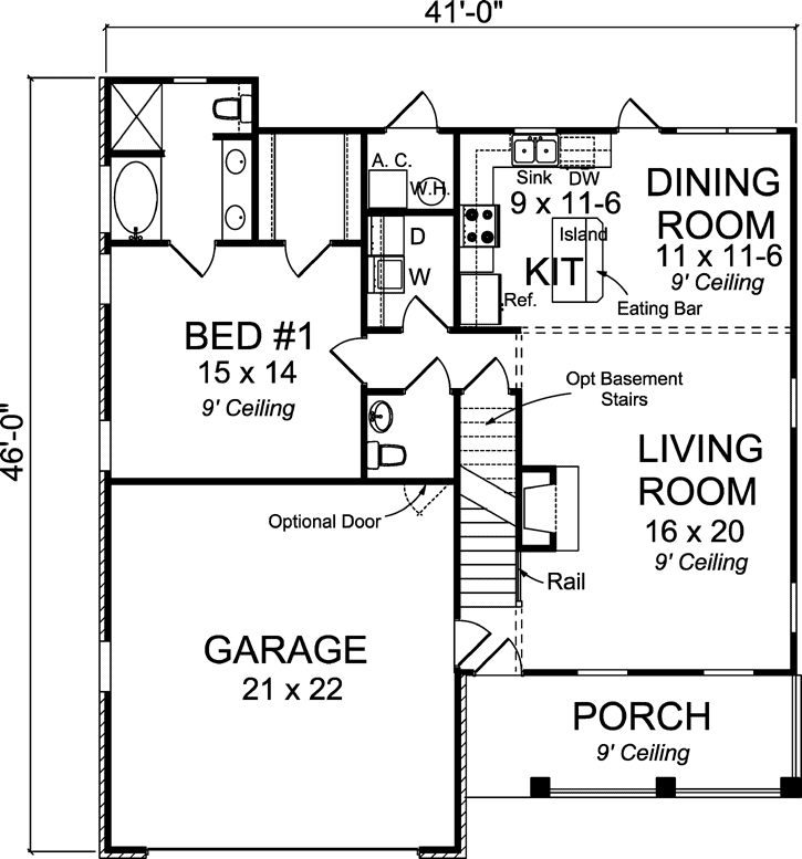 Main Floor Plan: 11-373